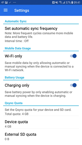 Only Auto-Sync Charging Devices or Those with Wi-Fi Connection